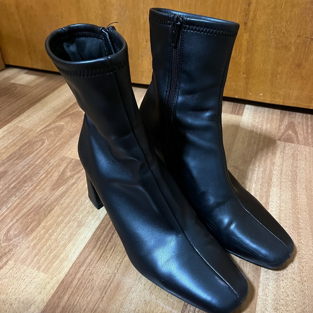 Aldo Black Ankle Boots